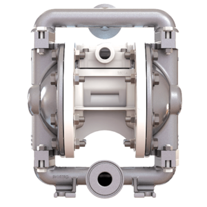 Bomba pneumática sanitária FDA Versamatic 1/2 polegada aço inox